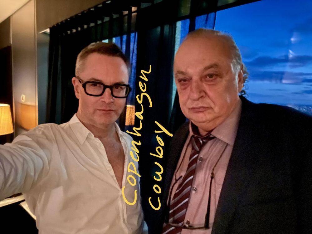 Nicolas Winding Refn dan Zlatko Buric (twitter.com/nicolaswr)