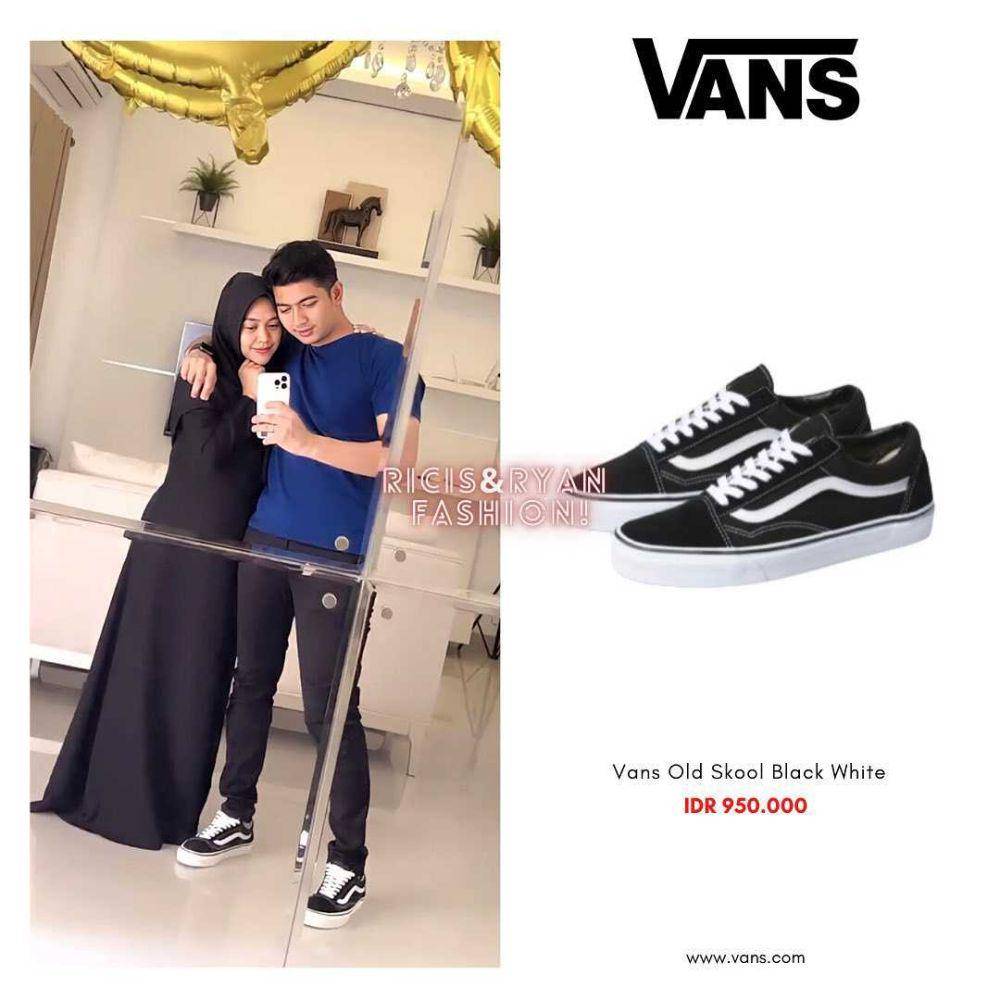 harga sepatu Teuku Ryan (instagram.com/ricisryan.fashion)