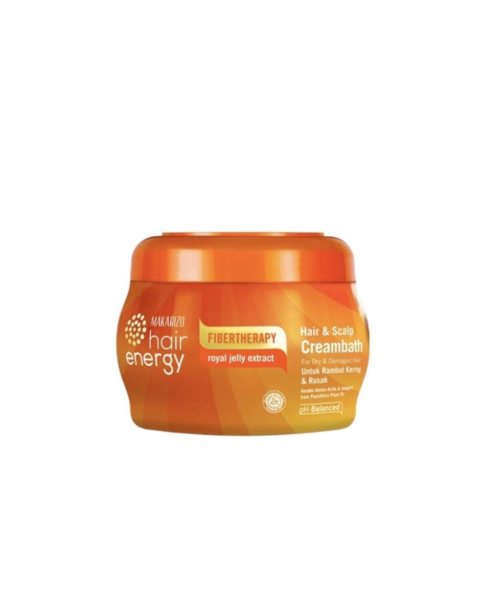 makarizo hair energy fibertheraphy creambath (shopee.co.id/makarizo)