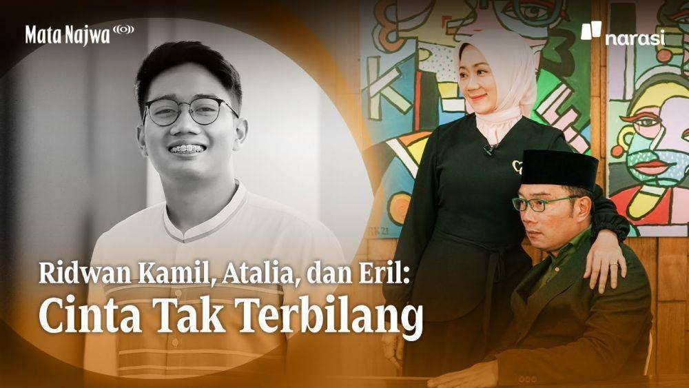 Ridwan Kamil, Atalia, dan Eril: Cinta Tak Terbilang | Mata Najwa (YouTube.com/Najwa Shihab)