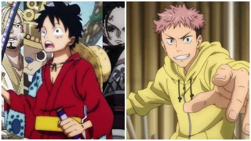 One Piece dan Jujutsu Kaisen. (Dok. Toei Animation/One Piece, Dok. MAPPA/Jujutsu Kaisen)