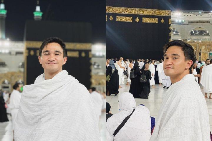 10 Potret Perjalanan Umrah Adhitya Alkatiri, Momen Perdana Nih!