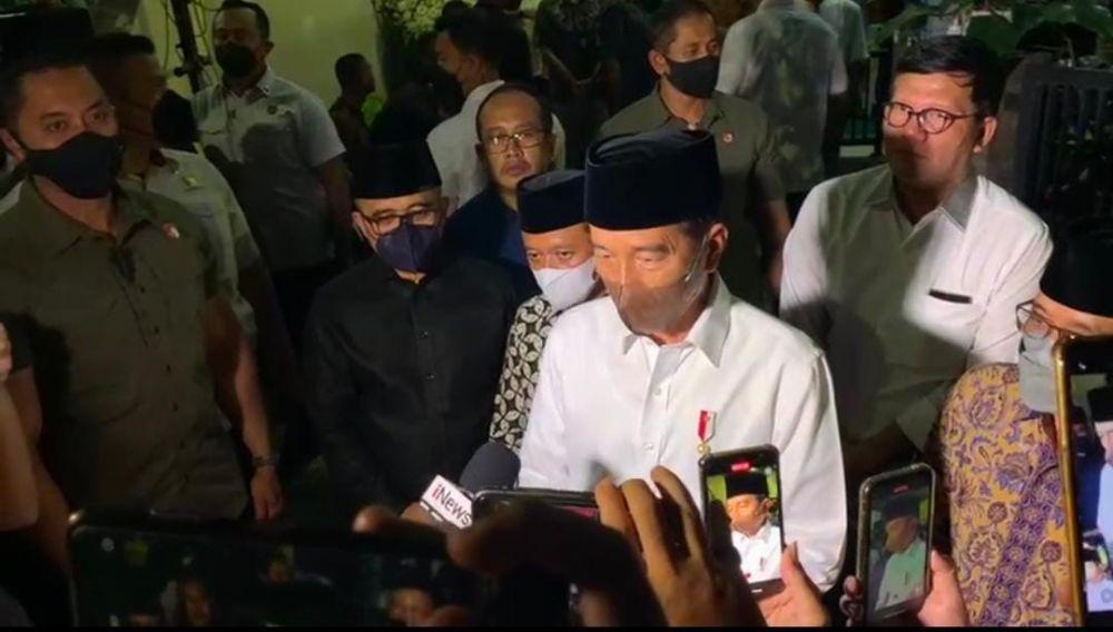 Takziyah, Jokowi Kenang Ferry Mursyidan Baldan Sosok yang Baik