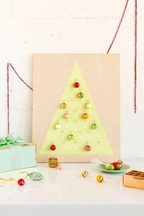 Ide DIY pohon natal. (minted.com)