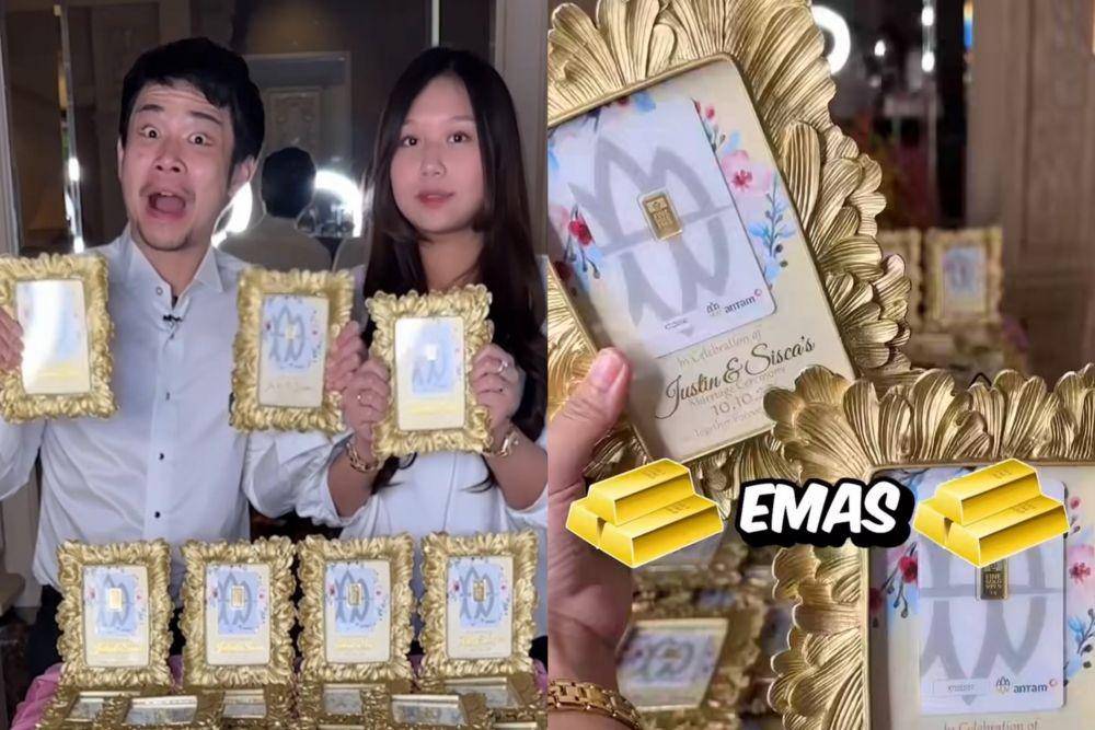 potret Jess No Limit dan Sisca Kohl bagi-bagi emas (instagram.com/siscakohl)