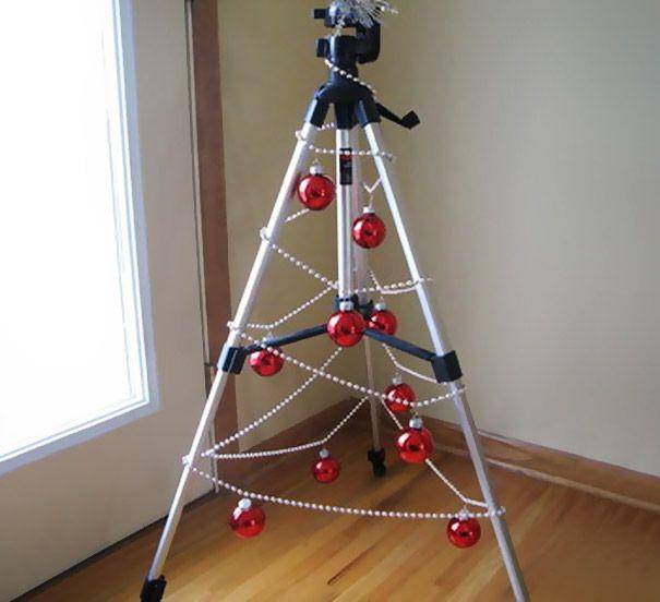 Ide DIY pohon natal. (i.shelterness.com)