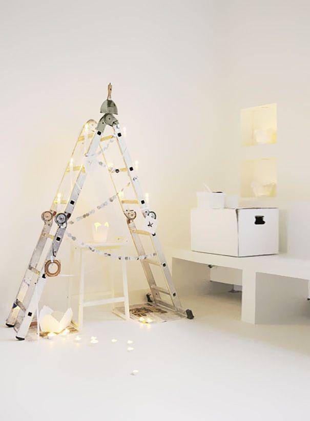 Ide DIY pohon natal. (i.shelterness.com)