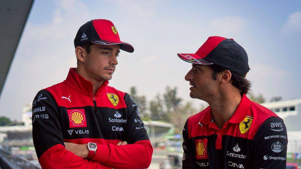 Charles Leclerc dan Carlos Sainz (formula1.com)