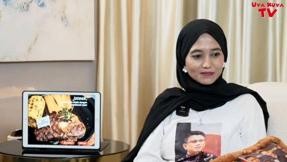 Syarifah Ima Syahab fans Ferdy Sambo (YouTube/Uya Kuya)