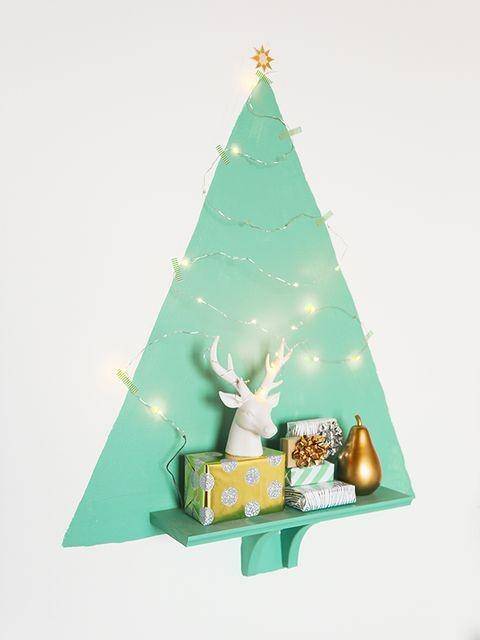 Ide DIY pohon natal. (blog.jungalow.com)