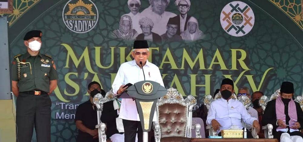 Di Wajo, Wapres Minta Pesantren Ajarkan Islam Moderat