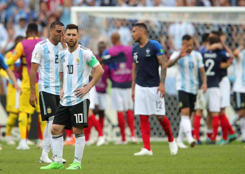 Lionel Messi bermain di Piala Dunia 2018. (fifa.com)