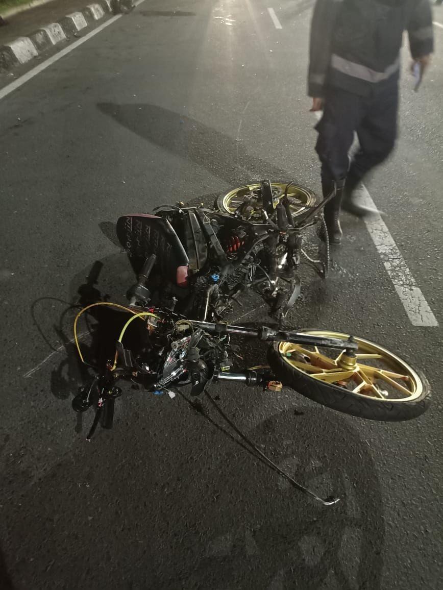 Pembalap Liar Tewas di Jalan Manyar Kertoarjo Surabaya