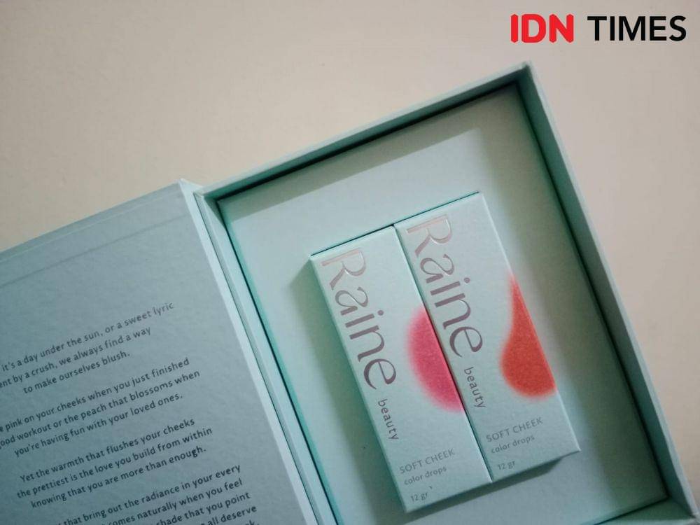 Raine Beauty: New Launch Soft Cheek Color Drops. Sabtu (3/12/2022). IDN Times/Adyaning Raras