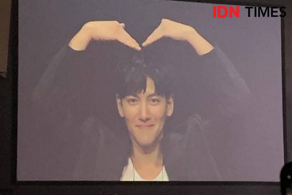 Fan meeting Ji Chang Wook di Kasablanka Hall, Kota Kasablanka, Jakarta pada Sabtu (3/12/2022) (IDN Times/Rafifa Shabira)
