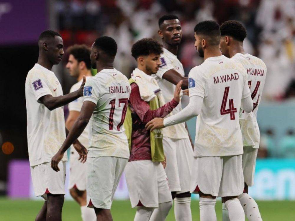 Timnas Qatar tersingkir di fase grup Piala Dunia 2022 tanpa poin. (instagram.com/qfa)