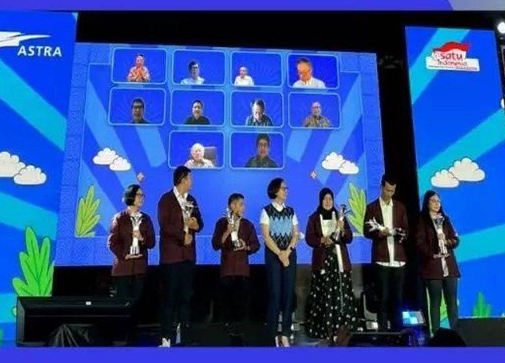 Justitia Avila di acara SATU Indonesia Awards 2022 (instagram.com/advokatgender)