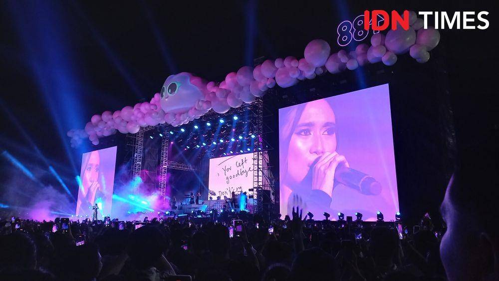 Niki di Head in the Clouds, Sabtu (3/12/2022) (dok. IDN Times/Ines Sela Melia)