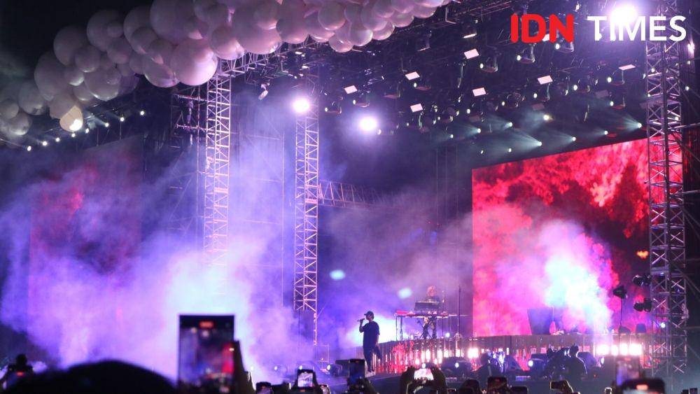Joji di Head in the Clouds, Sabtu (3/12/2022) (dok. IDN Times/Ines Sela Melia)