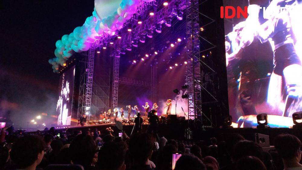 Jackson Wang di Head in the Clouds, Minggu (4/11/2022) (IDN Times/Ines Sela Melia)