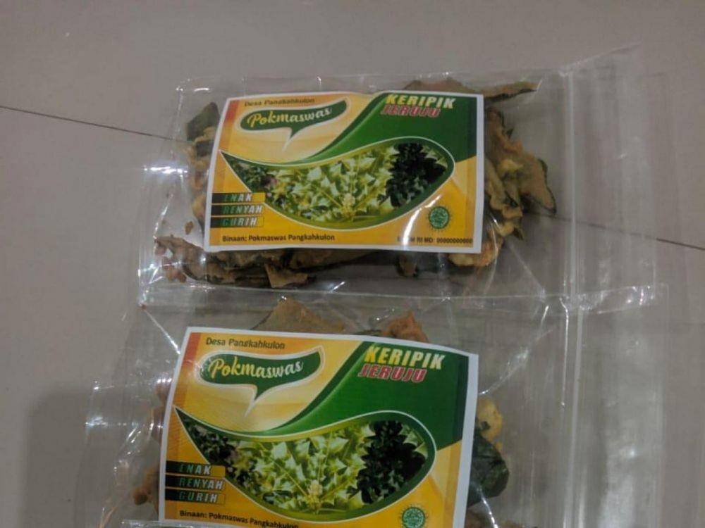 Ilustrasi keripik jeruju (jadesta.kemenparekraf.go.id)