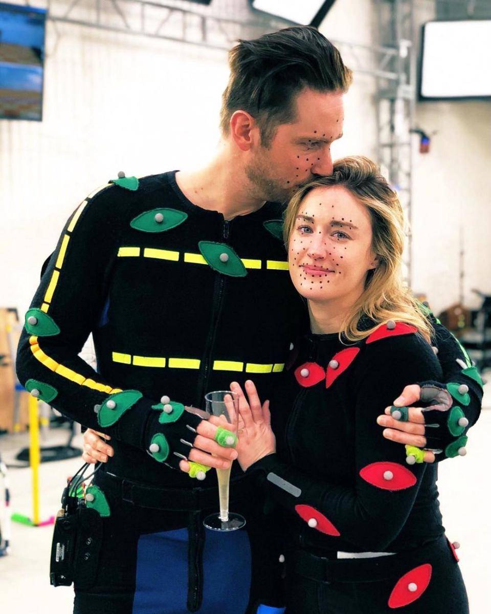 Troy Baker dan Ashley Johnson (instagram.com/ashleythejohnson)