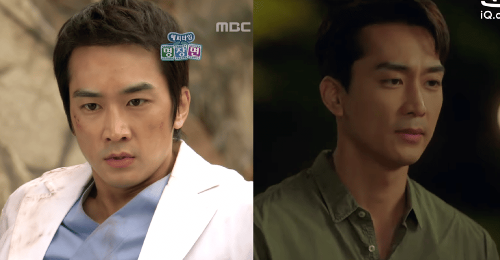 Song Seung Heon di drama Dr. Jin (youtube.com/MBCentertainment) | Song Seung Heon di drama Dinner Mate (youtube.com/iQIYI K-Drama)