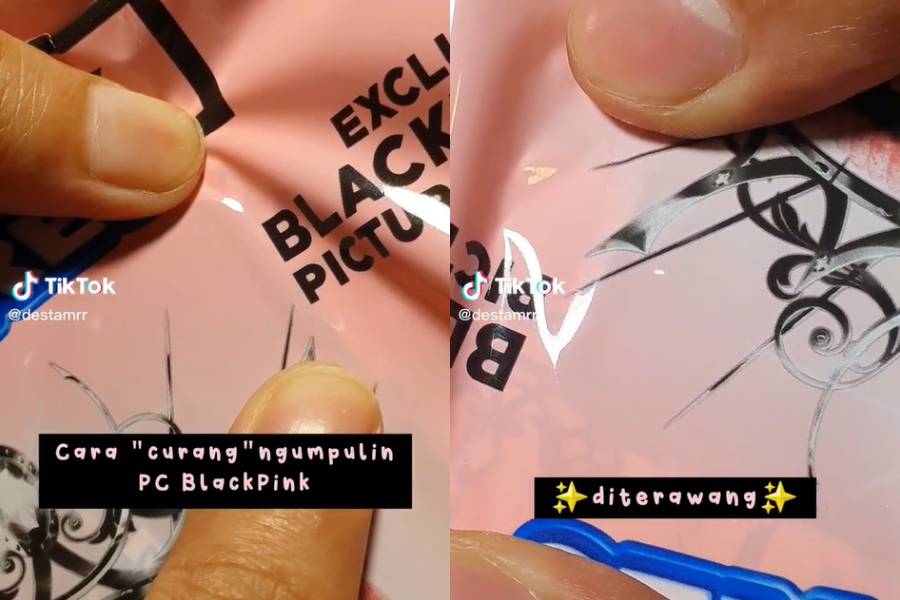 kejadian lucu hunting Oreo BLACKPINK (tiktok.com/destamrr)