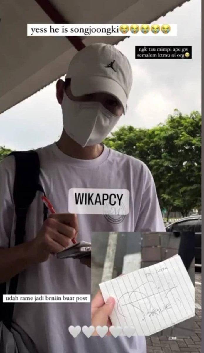 Song Joong Ki di Bali (instagram.com/wikapcy)