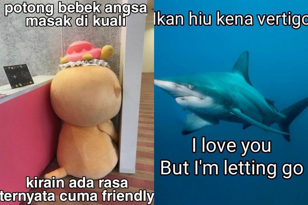9 Meme Pantun tentang Patah Hati yang Bikin Sesak Tapi Lucu