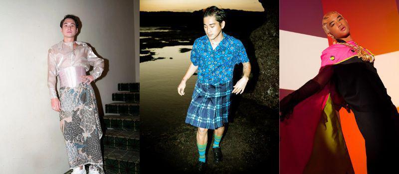 6 Seleb Pria Indonesia dengan Style 'Gender Bending', Out of The Box!