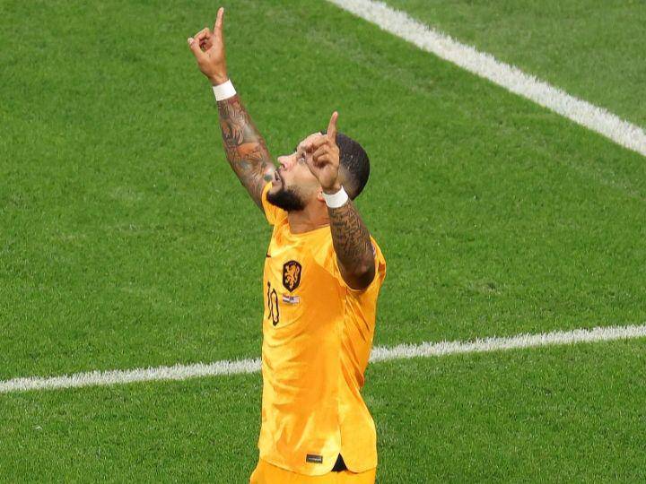 Memphis Depay di Piala Dunia 2022 (twitter.com/FIFAWorldCup)