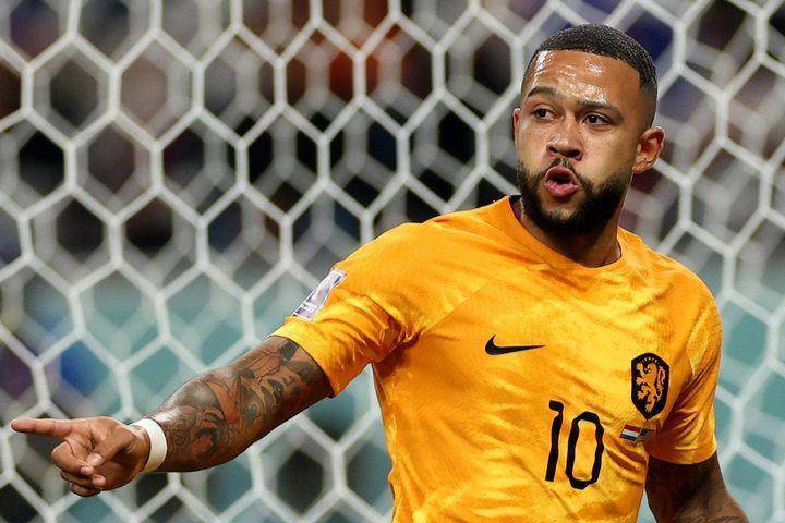 Memphis Depay di Piala Dunia 2022 (instagram.com/fcbarcelona)