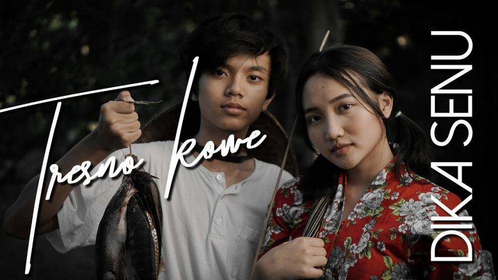 Dika Senu dalam vide klip Tresno Kowe (youtube.com/Dika Senu)