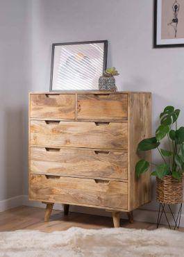 inspirasi strorage laci di kamar tidur (casabellafurniture.co.uk)