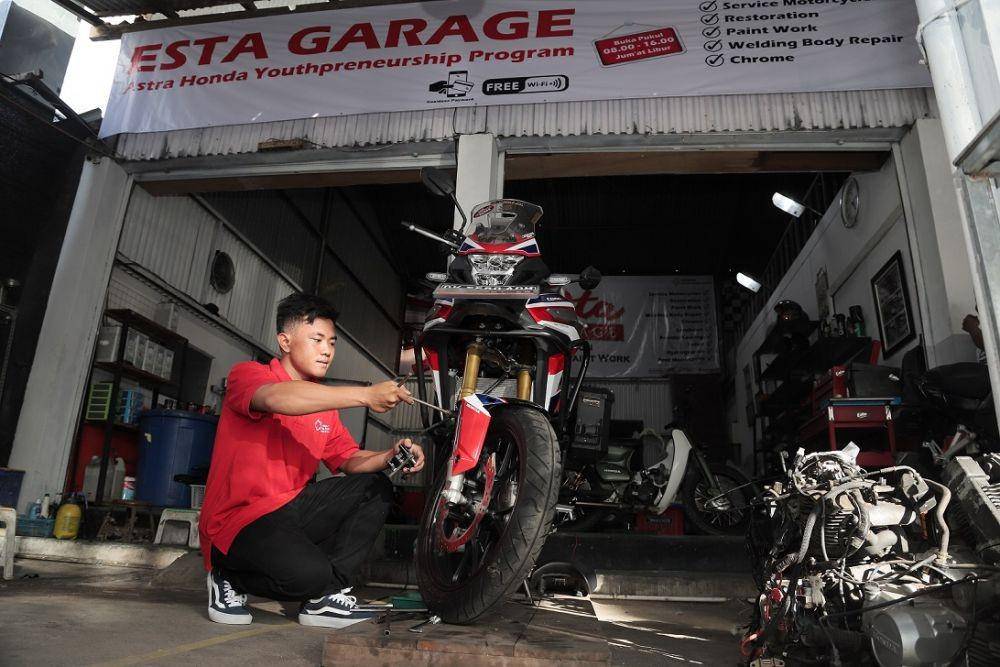 Yoga Prasetyo, pemilik Esta Garage (Dok. AHM)