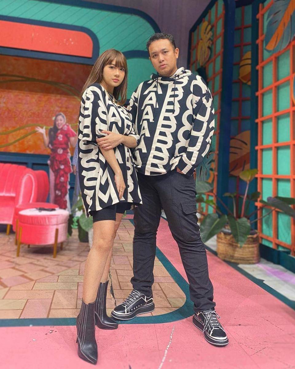 OOTD couple Adiezty Fersa dan Gilang Dirga (instagram.com/adieztyfersa)