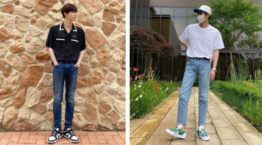 9 Ide Outfit dengan Celana Jeans ala Hwang In Yeop, Kece dan Simpel!