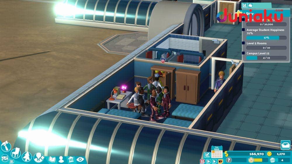 Two Point Campus Space Academy DLC. duniaku.com/Adhitya Daniel