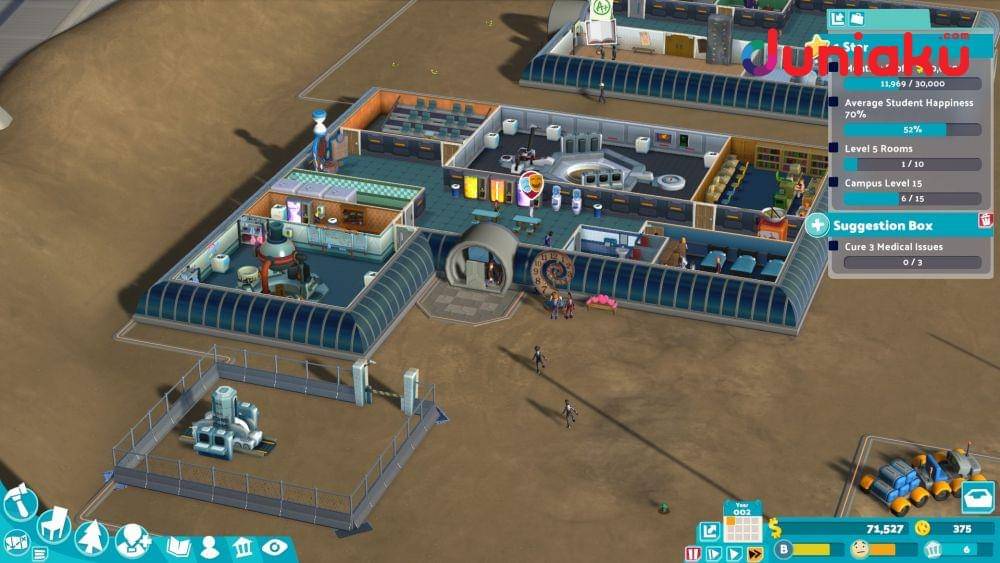 Two Point Campus Space Academy DLC. duniaku.com/Adhitya Daniel