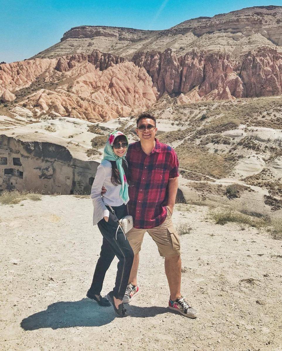 OOTD couple Adiezty Fersa dan Gilang Dirga (instagram.com/adieztyfersa)