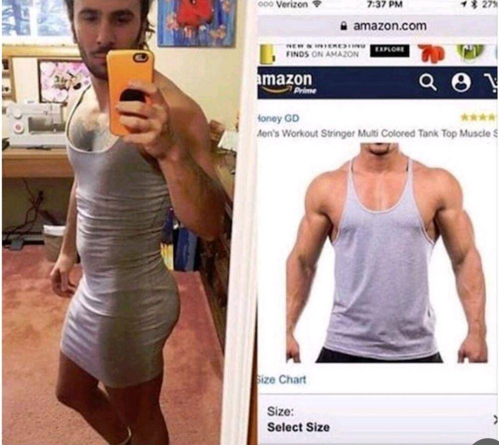 potret ekspektasi ketinggian saat belanja online (imgur.com/user/Xaocy)