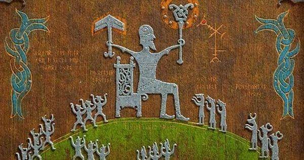 Sosok Thrym, raksasa yang berhasil mencuri palu Mjolnir ( Dok. Santa Monica Studio / God of War 2018 )