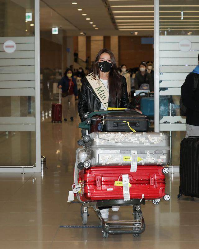 Potret Kepulangan Mina Sue Choi, Pemenang Miss Earth 2022 ke Korea Selatan (Instagram.com/misskorea_official)