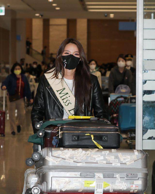 Potret Kepulangan Mina Sue Choi, Pemenang Miss Earth 2022 ke Korea Selatan (Instagram.com/misskorea_official)