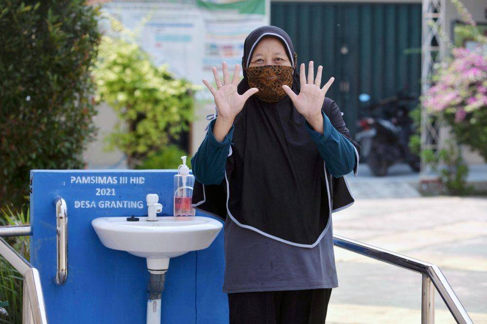 Gambaran Pelaksanaan Promosi CTPS Pamsimas. (Dok. Kementerian PUPR)
