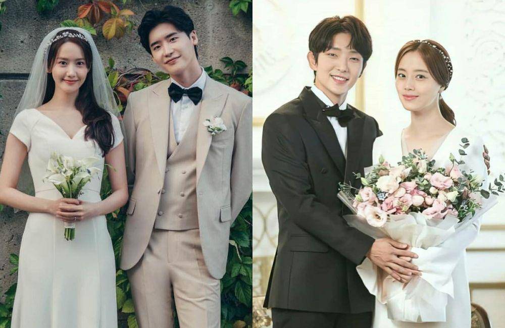 kolase pasangan drakor salah genre (dok. MBC/Big Mouth | dok. tvN/Flower of Evil)