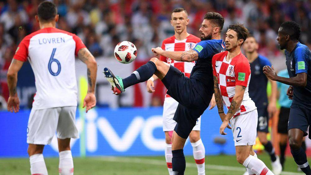 Kroasia menghadapi Prancis di final Piala Dunia 2018. (fifa.com)