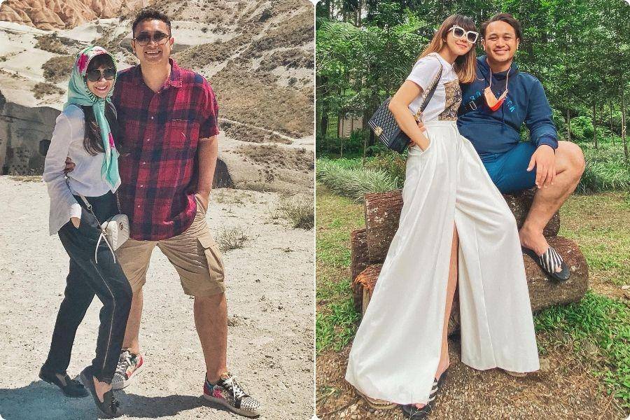 OOTD couple Adiezty Fersa dan Gilang Dirga (instagram.com/adieztyfersa)