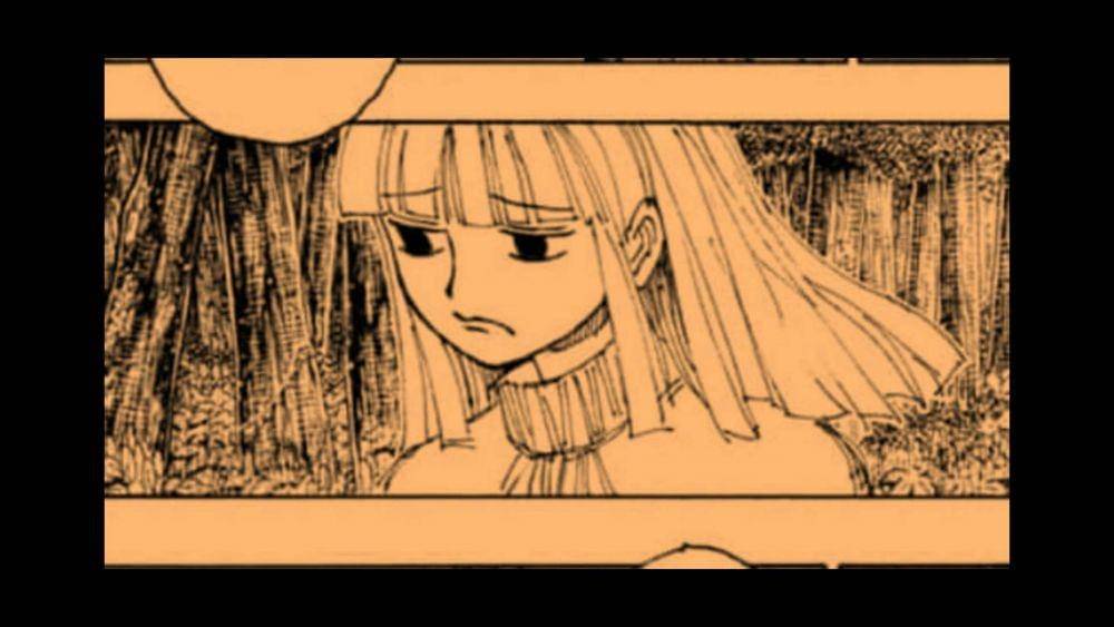 Sheila tidak ikut Gen'ei Ryodan. (Dok. Shueisha/Hunter x Hunter)